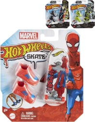 Mattel Hot Wheels Skate set temático de fingerboard con monopatín y botas - 1 pieza