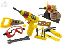 Set de herramientas infantil Tuff Tools con gafas
