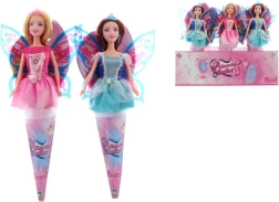 Muñeca hada articulada en cucurucho