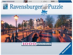 Puzzle panorámico de Ámsterdam 1000 piezas