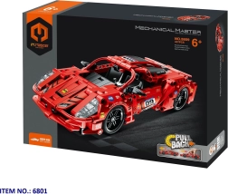 Kit de construcción Coche de Carreras Rojo de iM.Master
