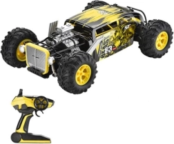 Coche RC Cracon amarillo 1:10