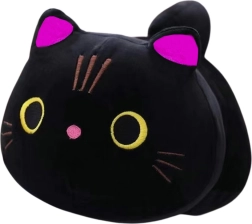 Peluche de gato negro 18 cm