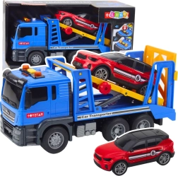 Camión grúa portacoches con coche con luces y sonidos TOYSTAR
