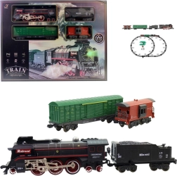 Tren eléctrico a pilas para niños 3+