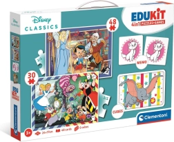 Clementoni colección de juegos Disney clásica 4 en 1