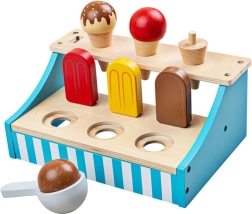 Soporte de helados de madera Bigjigs Toys