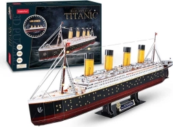 Puzzle 3D iluminado Titanic 266 piezas