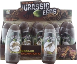 Esqueleto de dinosaurio 3D para montar en huevo gigante (10 uds.)
