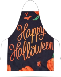 Delantal de cocina de Halloween de lona impermeable