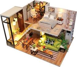 Miniatura de casa estilo escandinavo romántico 2Kids Toys
