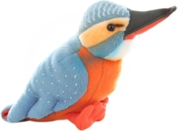 Peluche de martín pescador de 13 cm