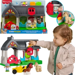 Establo interactivo FISHER‑PRICE Little People con caballitos y figuritas