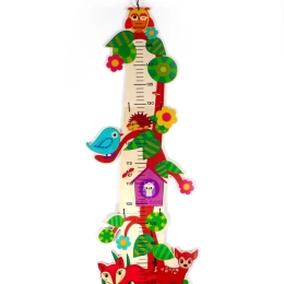 Metro infantil de madera con animales del bosque HESS