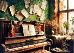Puzzle piano XL 700 piezas