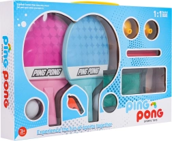 Set infantil de tenis de mesa con ventosas