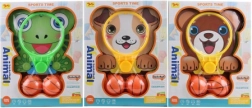 Mini baloncesto con animalitos, juego de mesa para niños