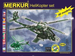 Set de helicóptero Merkur 516 piezas