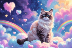 Trefl Puzzle Gato doméstico 160 piezas