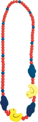 Collar con patitos y nubes 23 cm