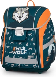 Mochila escolar Wild Wolf con estructura ligera