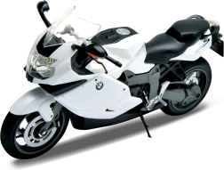 Motocicleta Welly BMW K1300S 1:10 modelo blanco
