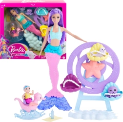 Barbie sirena con bebé – cuidado del bebé marino