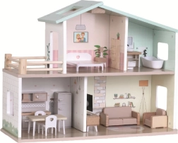 Casa de muñecas de madera Anička – 2Kids Toys