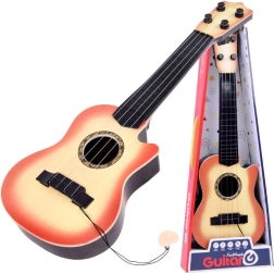 Guitarra infantil de 4 cuerdas con púa – Natural