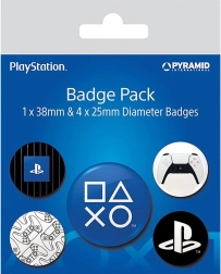 Set de insignias PlayStation