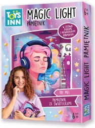 Diario Magic Light Music con luces LED y tinta invisible