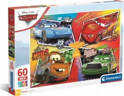 Puzzle Clementoni Cars: La gran carrera (MAXI, 60 piezas)