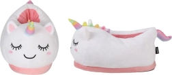 Pantuflas de felpa de unicornio