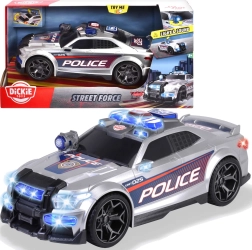 Coche de policía Street Force con luces y sonidos DICKIE TOYS