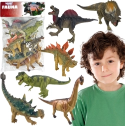 Woopie set de figuras de dinosaurios 6 uds T‑Rex