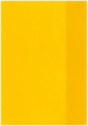 Funda para cuaderno A5 amarilla