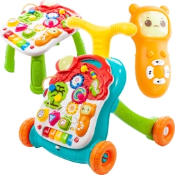 Andador empujable 5 en 1 colorido