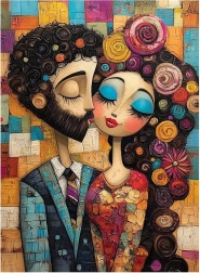 Puzzle Amor inocente 1000 piezas ANATOLIAN