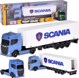 Modelo metálico de camión SCANIA 770S con remolque 1:64