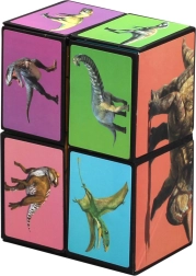 Rompecabezas mágico con dinosaurios