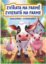 Libro para colorear Animales de la granja 20 × 27,5 cm