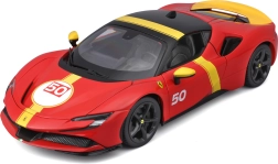 Modelo Bburago 1:18 Ferrari SF90 Stradale Assetto Fiorano – rojo