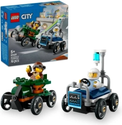 LEGO City 60459 Pack de Carrera: Avión vs. Cama de Hospital
