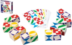 Juego de mesa Domino Match de madera en caja