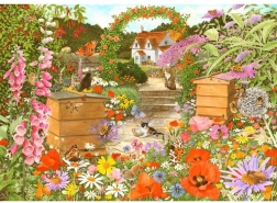 Puzzle Felicidad de las abejas 1000 piezas