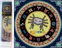 Norimpex pintura con diamantes 7D Signo del zodiaco Cáncer 30x30 cm
