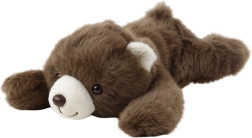 Oso de peluche marrón tumbado 30 cm