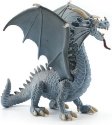 Figura Dragón gris 15,5 cm