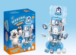 Juego de habilidad de equilibrio de ositos y pingüinos
