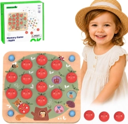 Juego de memoria de madera TOOKY TOY Manzanas